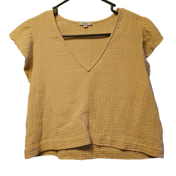 Rails tan crop top size xs - Picture 1 of 5